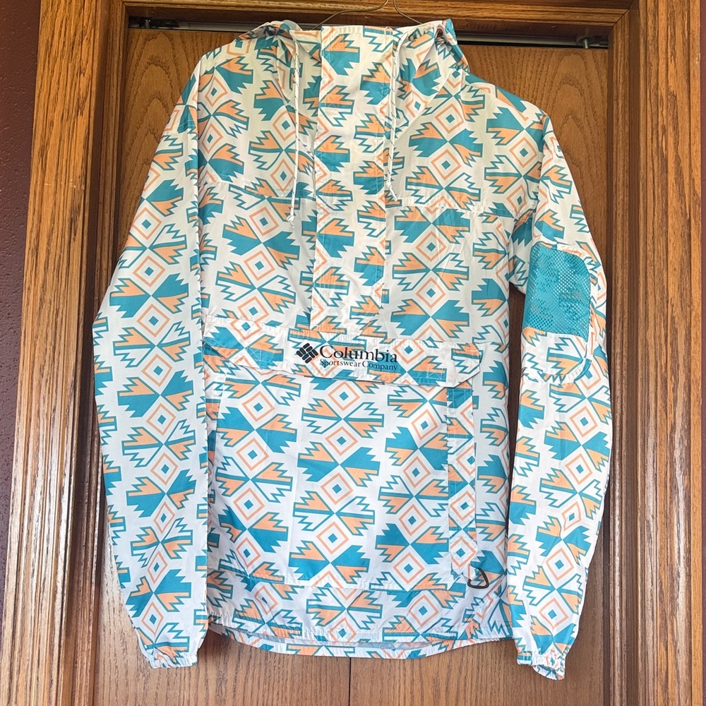 Columbia pullover windbreaker